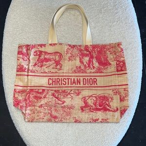 Dior Beach tote